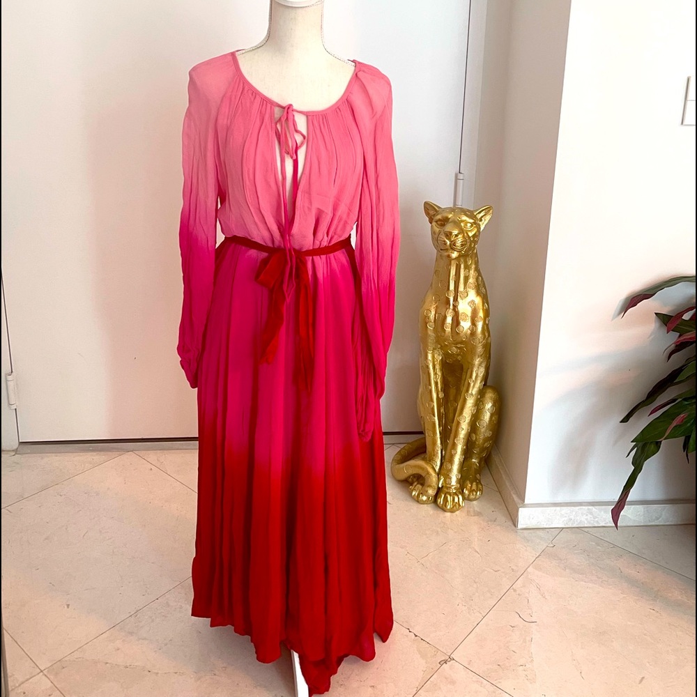 Pink and red dress. New with tags